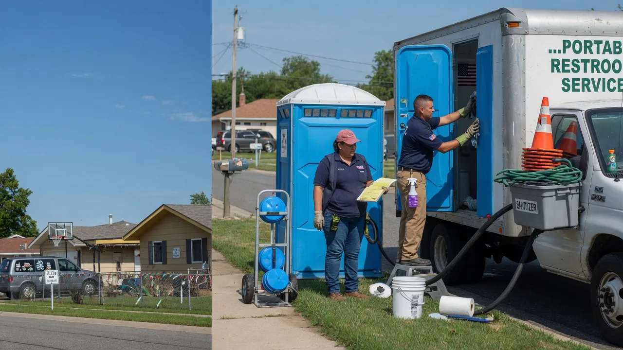 Porta Potty Rental in Saxon, WI near me